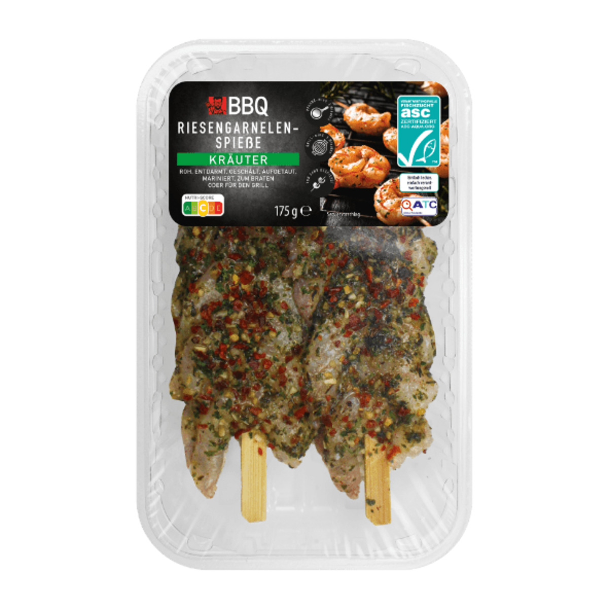 Bild 3 von BBQ Riesengarnelenspieße 175g