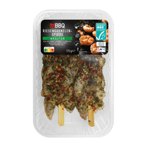 Bild 3 von BBQ Riesengarnelenspieße 175g