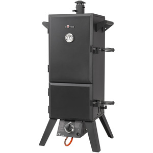 El Fuego Gasgrill 'Portland XL' schwarz 64 x 127,5 x 50 cm