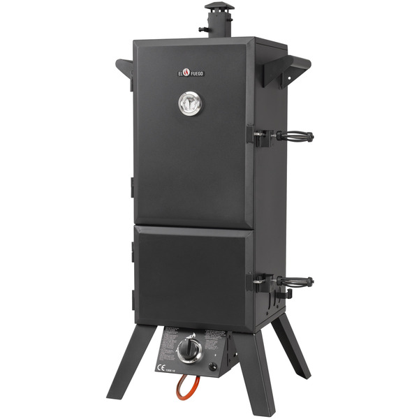 Bild 1 von El Fuego Gasgrill 'Portland XL' schwarz 64 x 127,5 x 50 cm