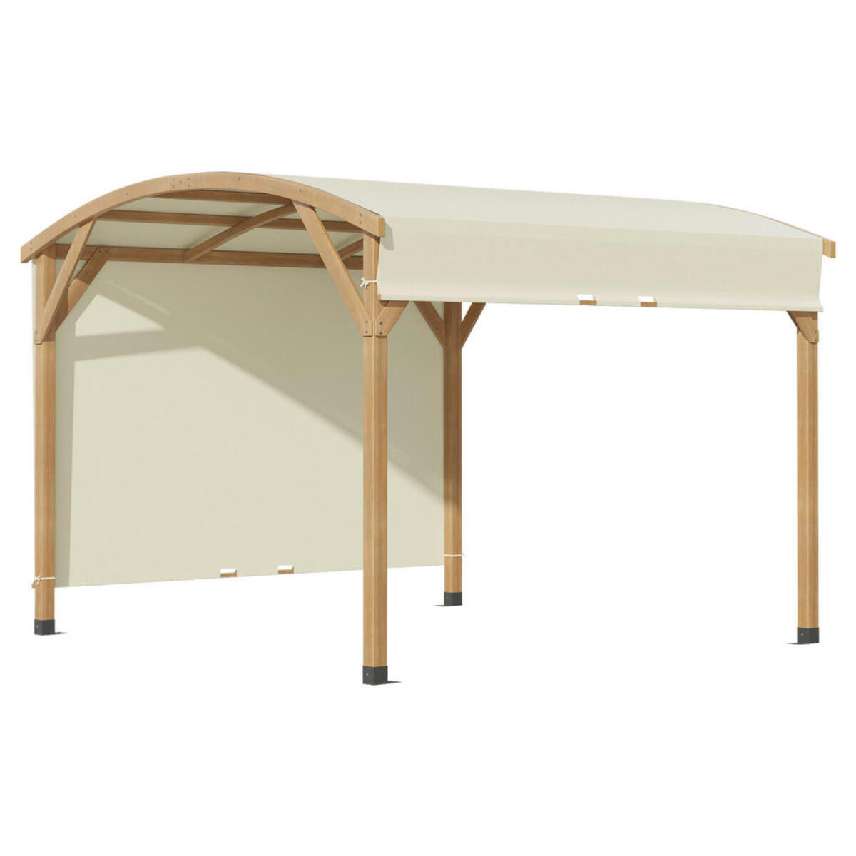 Bild 1 von Outsunny Pergola mit einziehbarem Dach