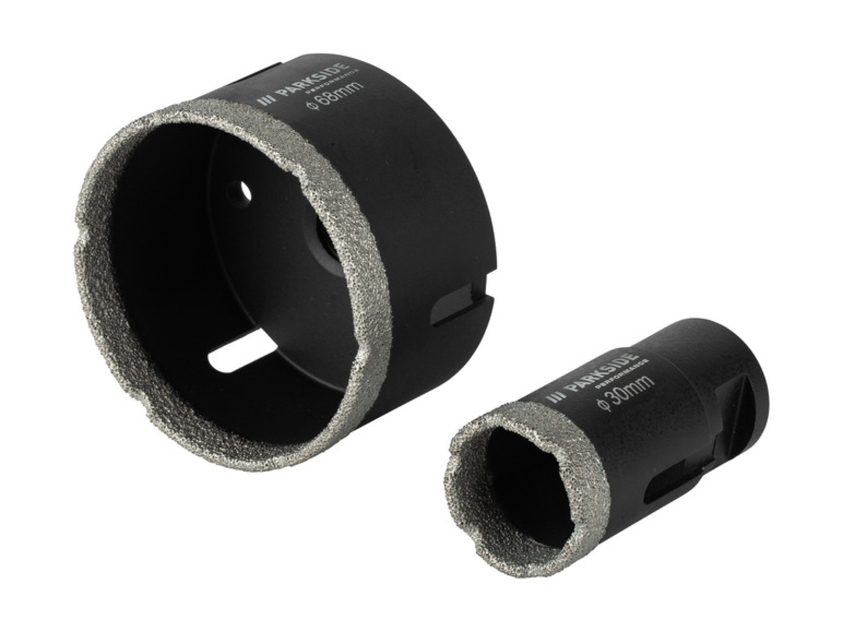 Bild 4 von PARKSIDE PERFORMANCE® Diamant-Bohrkronen / Diamant-Bohrkrone, mit Aufbewahrungskoffer