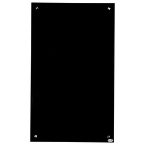 Könighaus Infrarotheizung 'Glas-Serie' schwarz 450 W