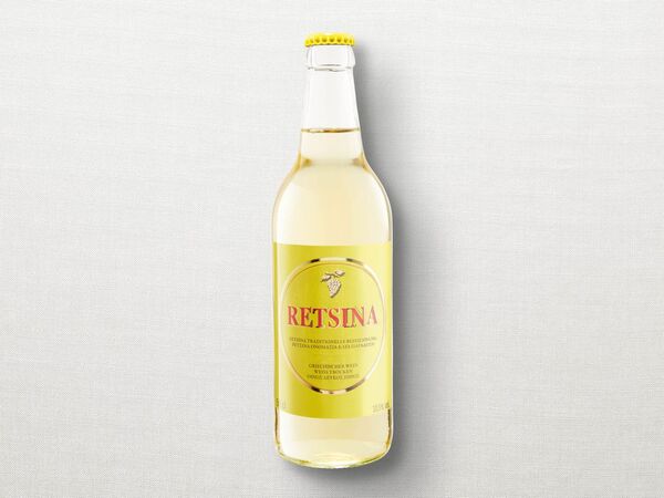 Bild 1 von Griechischer Retsina, 
         0,5 l