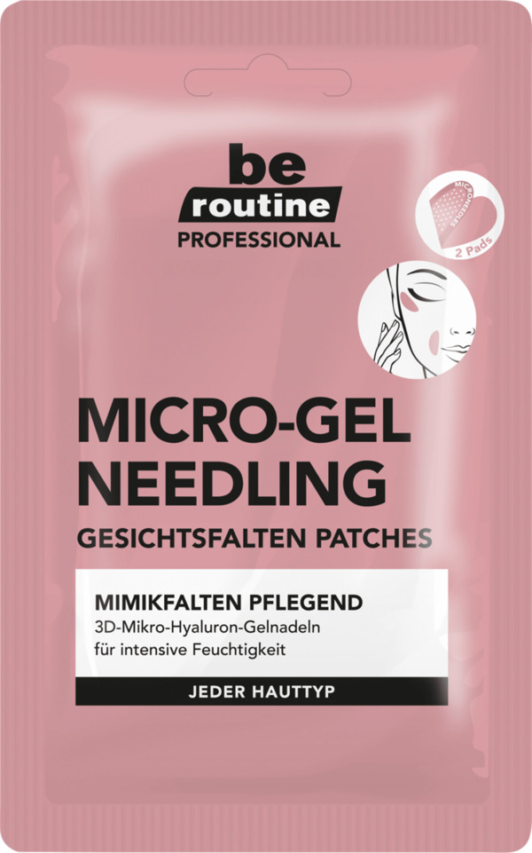 Bild 1 von be routine Augen und Gesichtsfalten Patches Micro Gel-Needling (1 Paar)