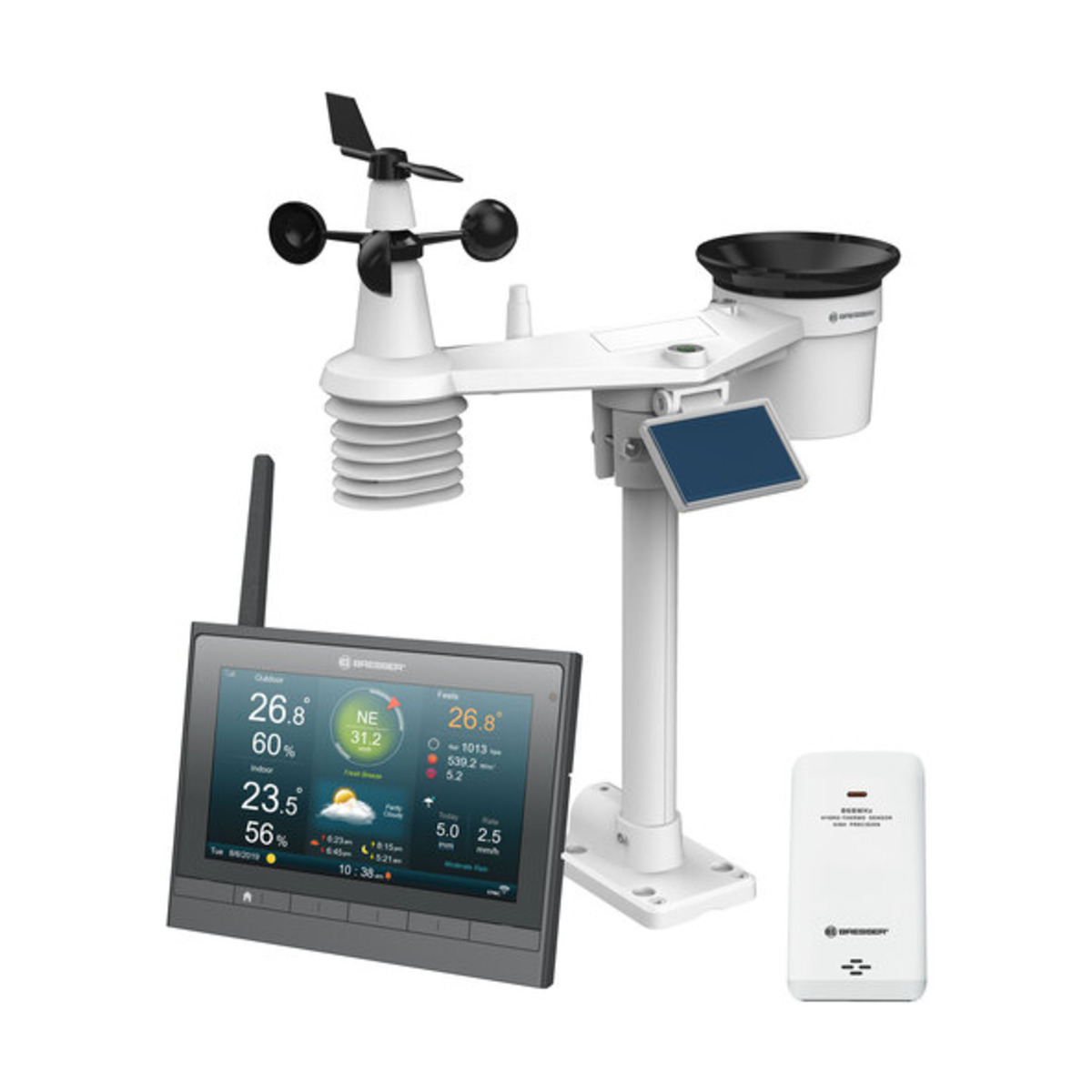 Bild 1 von 7 in 1 WLAN-Wetterstation MeteoChamp HD