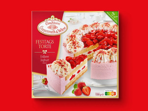 Conditorei Coppenrath & Wiese Festtagstorte Erdbeer-Joghurt, 
         1,5 kg