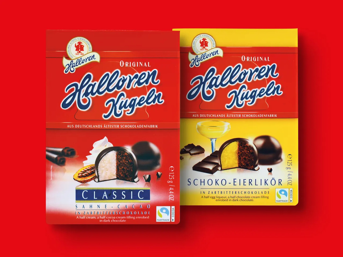 Bild 1 von Original Halloren Kugeln, 
         125 g