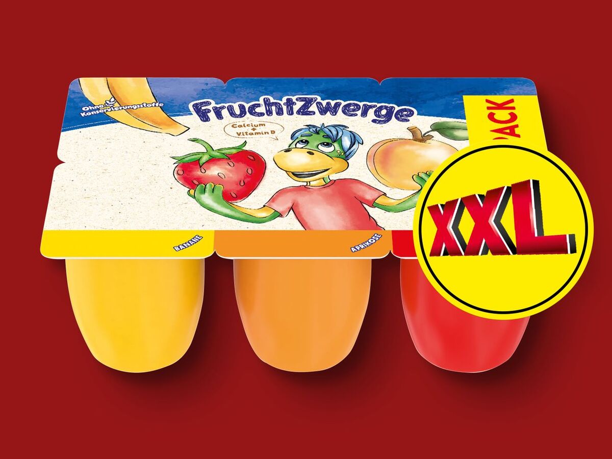 Bild 1 von Danone FruchtZwerge XXL, 
         6x 100 g