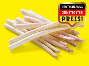 Deutscher weißer/violetter Spargel, 
         500 g