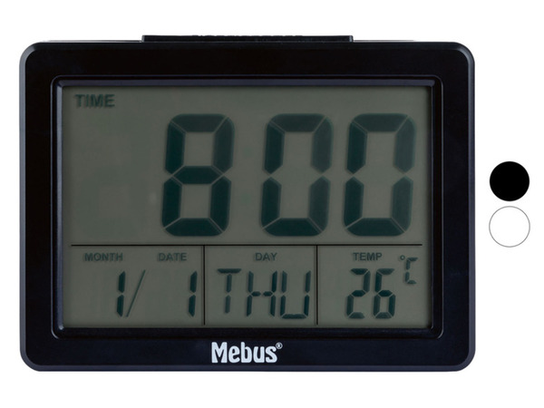 Bild 1 von MEBUS Digitalwecker, extra großes Display