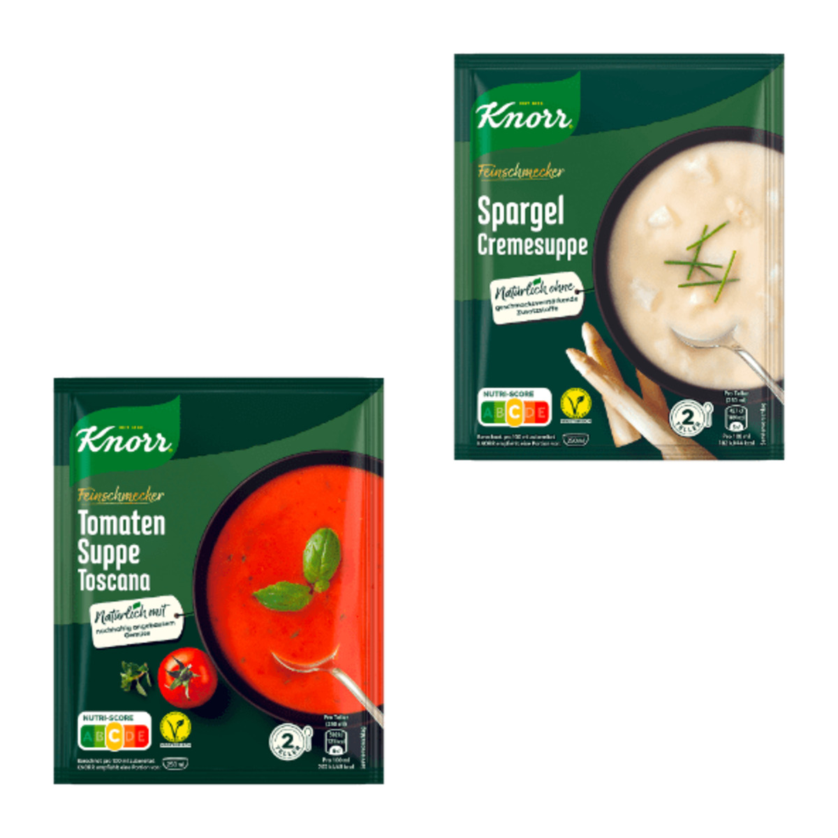 Bild 1 von KNORR Feinschmeckersuppe Spargel