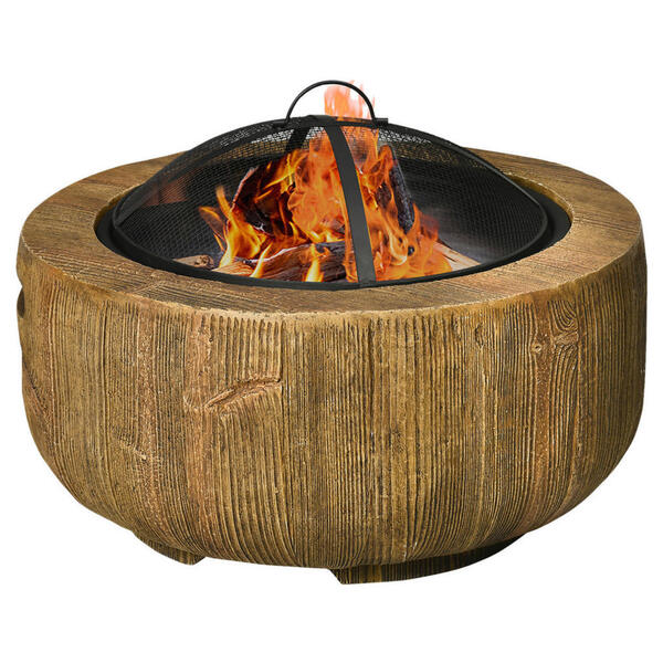 Bild 1 von Outsunny Feuerstelle Metall B/H/L: ca. 61,5x39x61,5 cm
