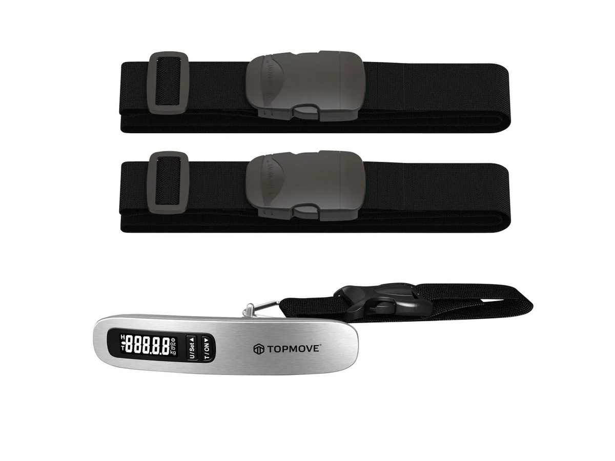 Bild 1 von TOPMOVE® Kofferwaage/Koffergurtset, 
         Stück