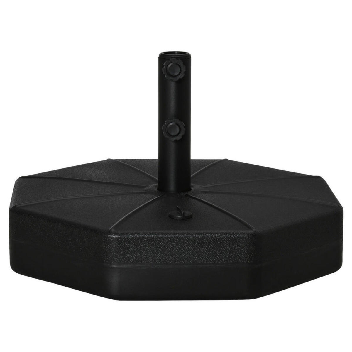 Bild 1 von Outsunny Sonnenschirmständer schwarz Polyethylen B/H/L: ca. 60x36x60 cm