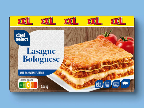 Bild 1 von Chef Select Lasagne Bolognese XXL, 
         1,15 kg
