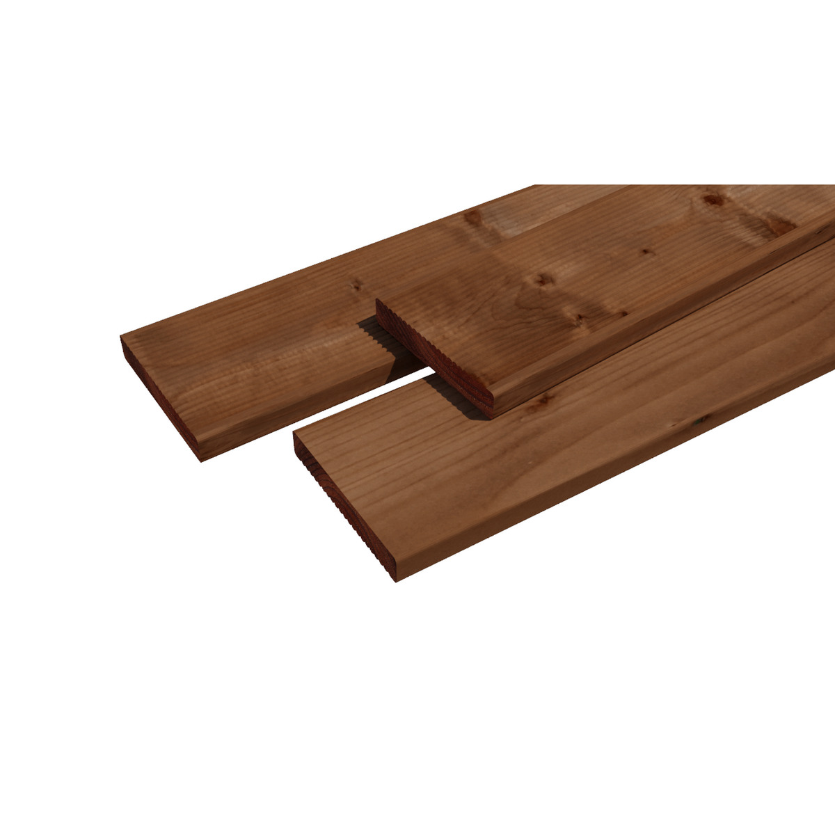 Bild 1 von Ante Bodendiele Nadelholz KDI braun 21 x 120 x 2000 mm