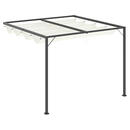 Bild 1 von Outsunny Pergola cremeweiß Metall B/H/L: ca. 300x230x300 cm