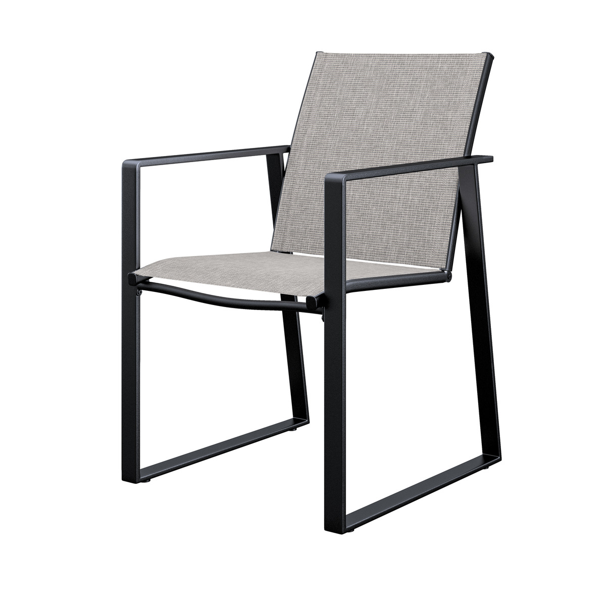 Bild 1 von toom Balkon-Stuhlset 'Nikola' grau 2er-Set