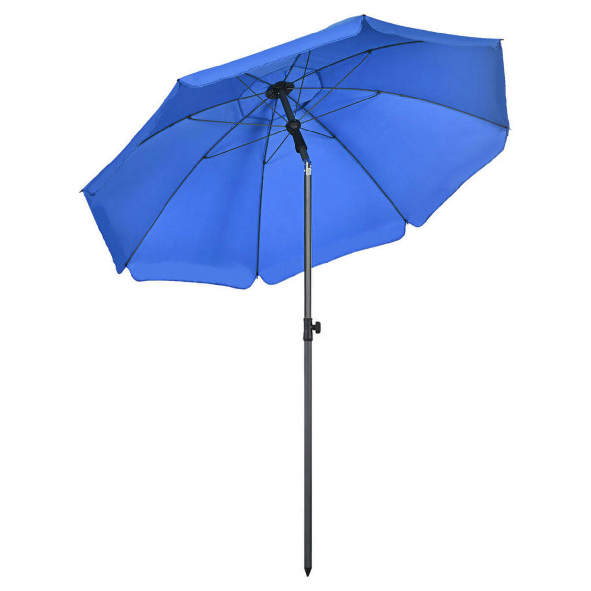 Bild 1 von Outsunny Sonnenschirm blau Polyester B/H/L: ca. 180x209x180 cm