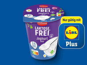 Milbona Laktosefreier Naturjoghurt, 
         500 g