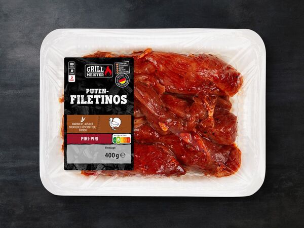 Bild 1 von Grillmeister Puten Filetinos, 
         400 g