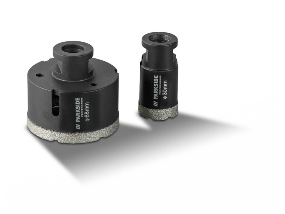 Bild 2 von PARKSIDE PERFORMANCE® Diamant-Bohrkronen / Diamant-Bohrkrone, mit Aufbewahrungskoffer
