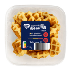 MEINE KUCHENWELT Mini-Waffeln Classic 155g