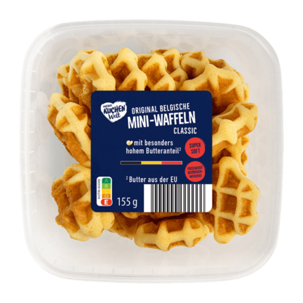 Bild 1 von MEINE KUCHENWELT Mini-Waffeln Classic 155g