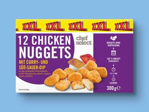 Chef Select Chicken Nuggets mit Dip XXL, 
         300 g