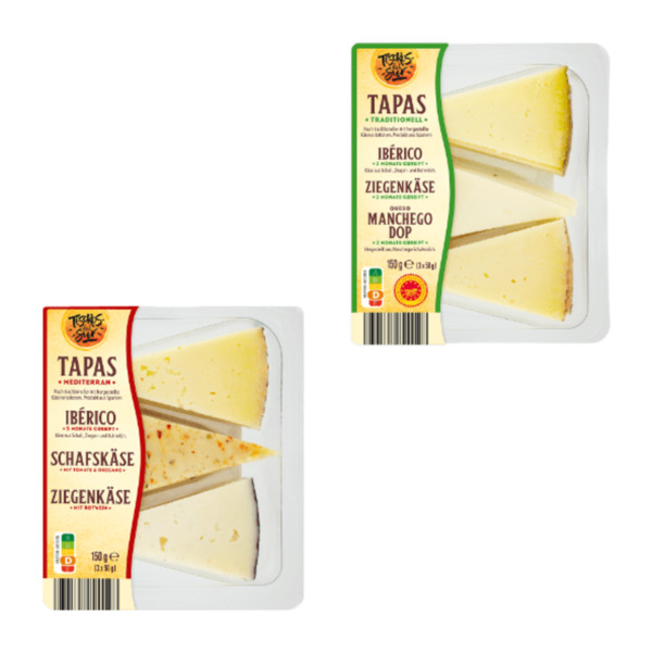Bild 1 von TESOROS DEL SUR Käse-Tapasplatte 150g