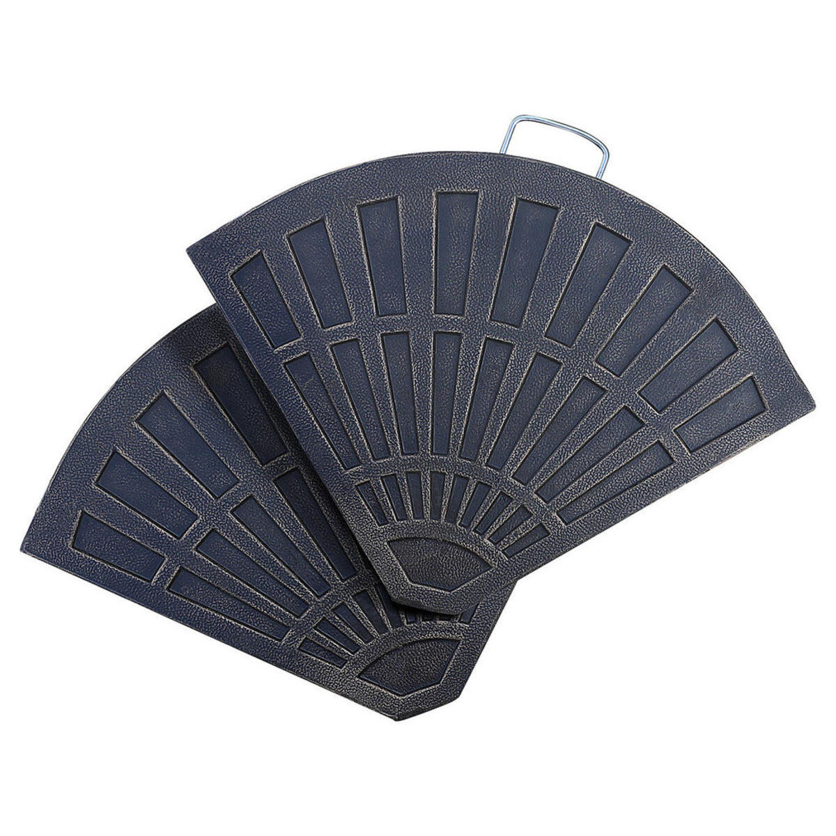 Bild 1 von Outsunny Platten-Schirmständer mit Handgriff bronze Metall B/H/L: ca. 47x4,2x66 cm