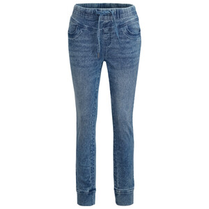 Damen Jeggings mit Tunnelzug HELLBLAU