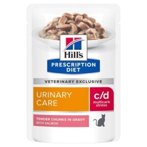 Hill's Prescription Diet c/d Urinary Stress Lachs 12x85 g