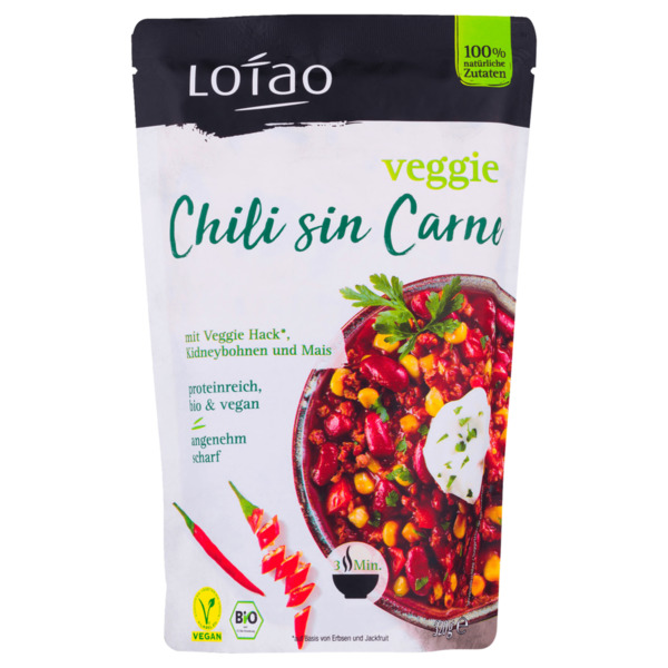 Bild 1 von Lotao Bio Chili sin Carne vegan 320g