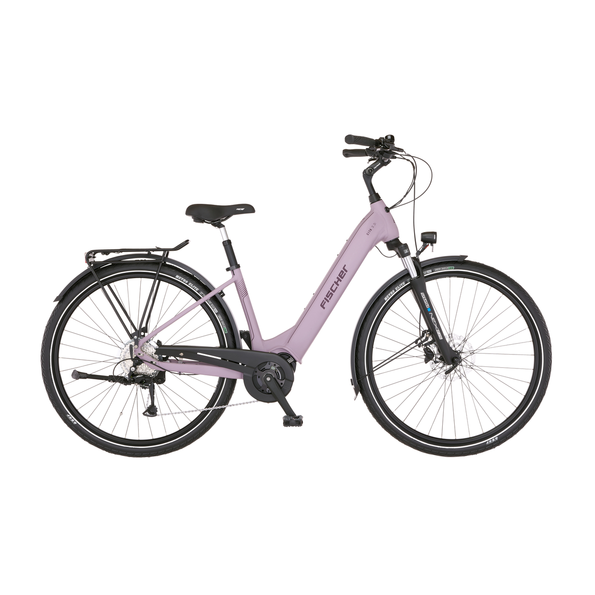 Bild 1 von Fischer E-Bike City Cita 3.3i 28 Zoll RH 43cm 9-Gang 630 Wh greigeviolett