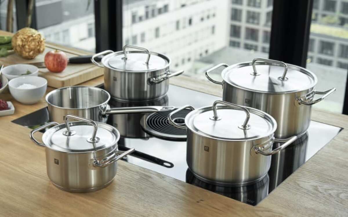 Bild 4 von Kochtopf-Set Twin Classic, Edelstahl, 5-teilig