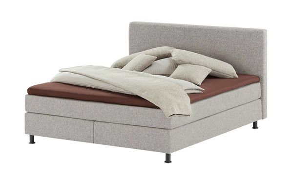 Bild 1 von Wohnwert Boxspringbett  Dormian Boro - grau - Betten > Boxspringbetten > Boxspringbetten 160x200 - Möbel Kraft