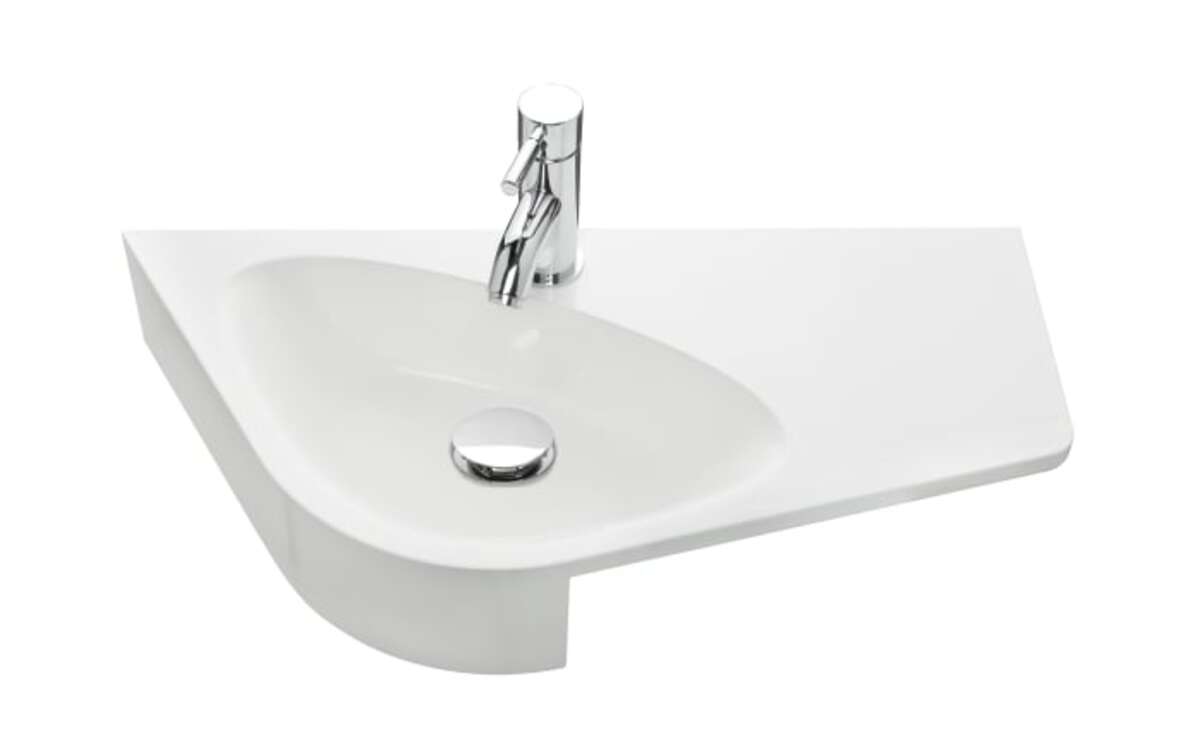 Bild 2 von Gästebad-Kombination 3010.3, Eiche Struktur braun Nachbildung