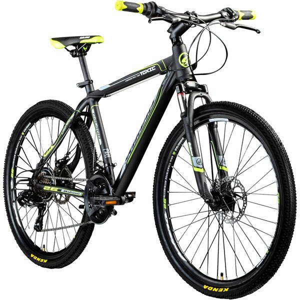 Bild 1 von Galano Toxic 26 Zoll Mountainbike 145 - 185 cm MTB Hardtail Fahrrad 21 Gänge Scheibenbremsen Damen Herren Jugendliche unisex