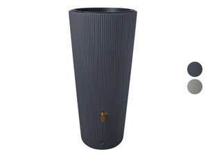 4rain 2in1 Regenspeicher »VASO DECOR«, 220 L, inkl. Fallrohrfilter und Auslaufhahn