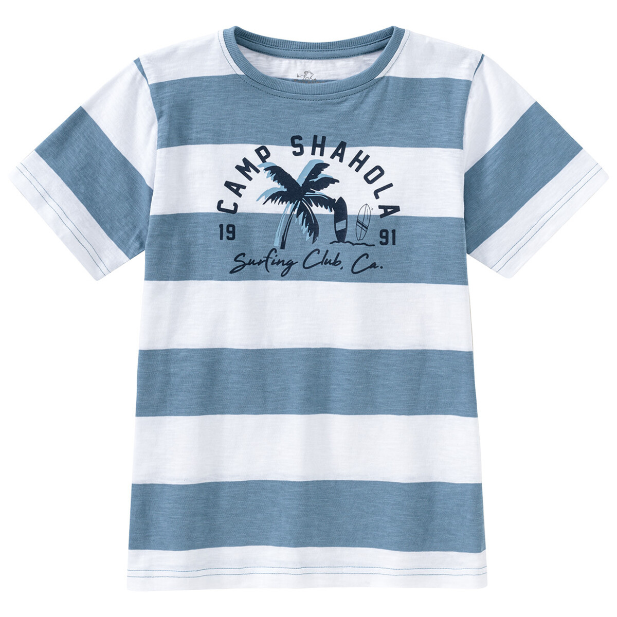 Bild 1 von Jungen T-Shirt mit Surfer-Print BLAU / WEISS