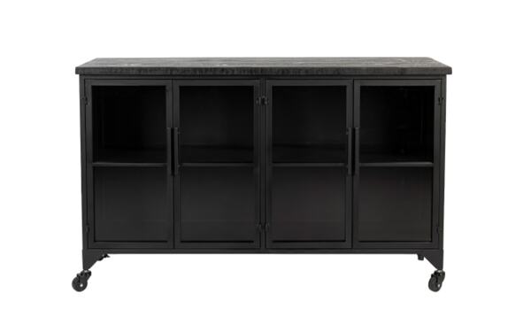 Bild 2 von Kabinett Ferre Low, Vintage schwarz, 120 cm