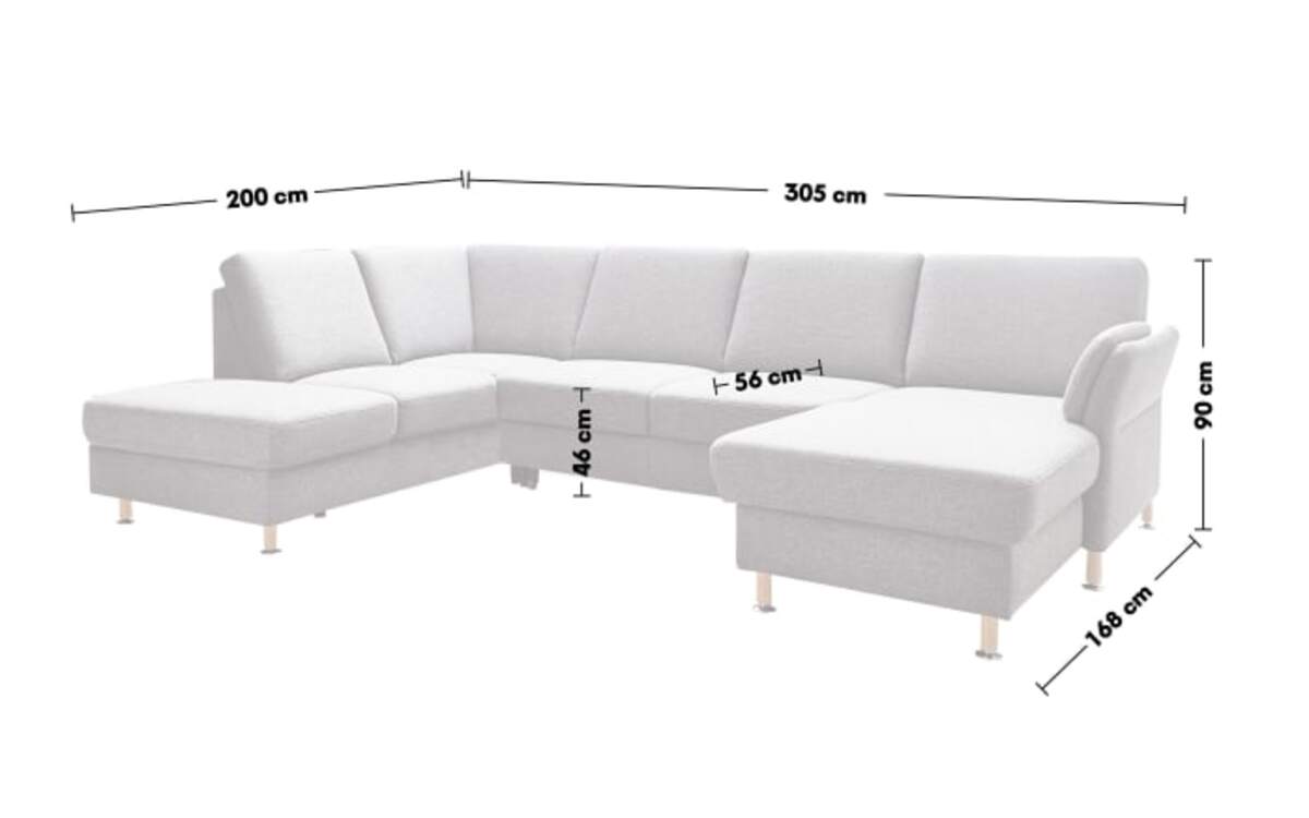 Bild 2 von Zehdenick - Wohnlandschaft ZE-EM18013, grau