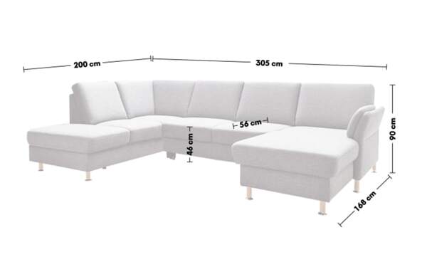 Bild 2 von Zehdenick - Wohnlandschaft ZE-EM18013, grau