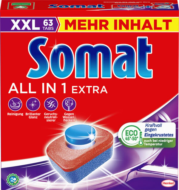 Bild 1 von Somat All in 1 Extra 1,045KG 63 Tabs