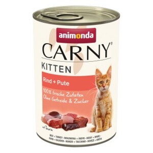 animonda Carny Kitten Pute & Rind 12x400 g