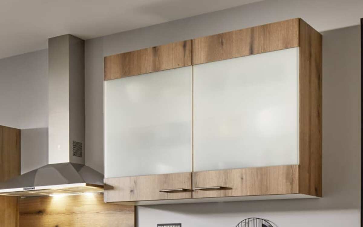 Bild 2 von Pino - Einbauküche PN 80/PN 100, weiß/Evoke Eiche Nachbildung, inkl. Elektrogeräte