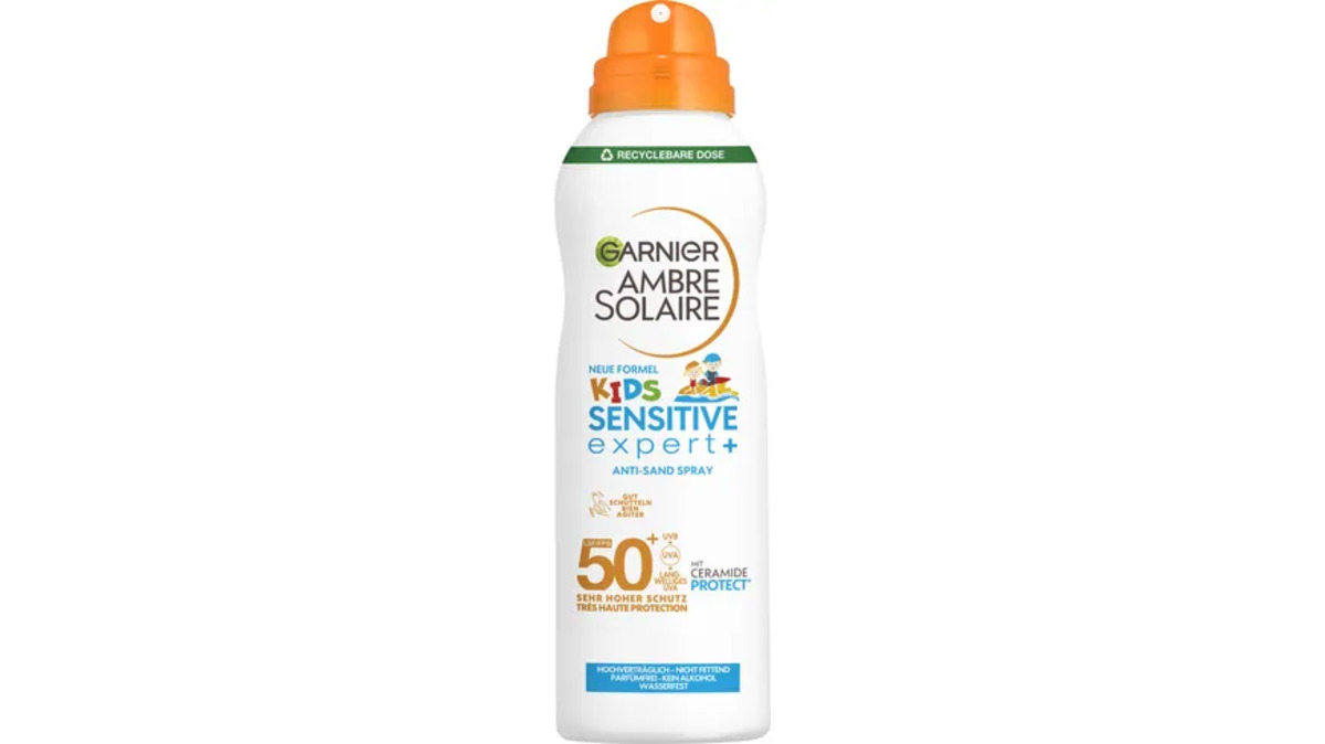 Bild 1 von Garnier AmbreSolaire Sensitiv Kids Sonnernschutz-Spray SPF50+