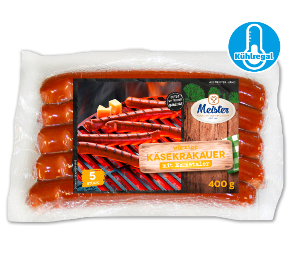 Bild 1 von MEISTER Käsekrakauer